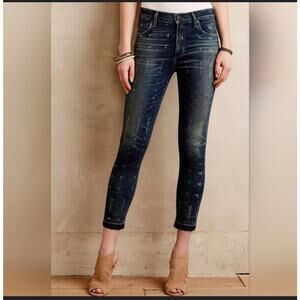 Citizens of humanity rocket crop high rise skinny jeans sz 26